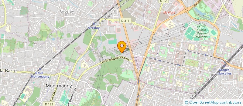 localisation de l'entreprise MONSIEUR BODY LEGER  GROSLAY