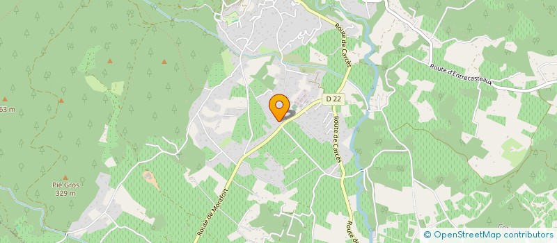 localisation de l'entreprise MONSIEUR BOELE SLUIJTER  COTIGNAC