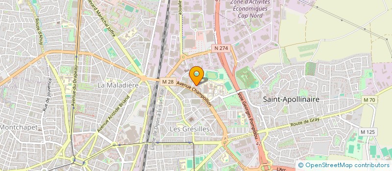 localisation de l'entreprise MONSIEUR BOFOLE ISSO à DIJON