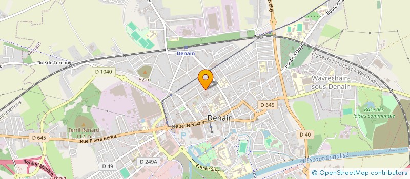 localisation de l'entreprise MONSIEUR BOGDAN BAZAN  DENAIN