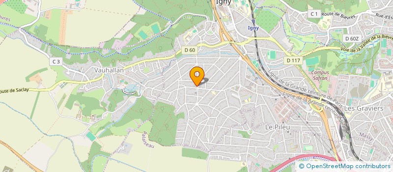 localisation de l'entreprise MONSIEUR BOGDAN BOGDANOVIC à IGNY