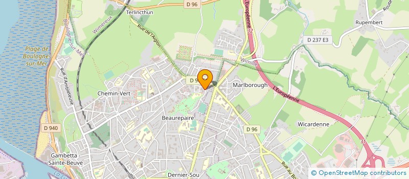 localisation de l'entreprise MONSIEUR BOGDAN DUSZA à BOULOGNE-SUR-MER