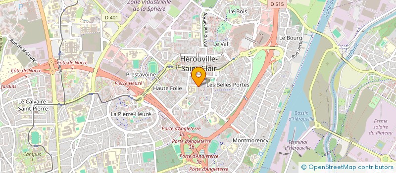 localisation de l'entreprise MONSIEUR BOGDAN GHEORGHE à HEROUVILLE-SAINT-CLAIR