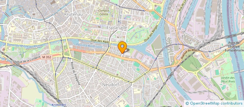 localisation de l'entreprise MONSIEUR BOGDAN GIONEA à STRASBOURG