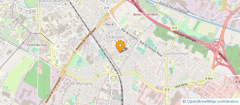 localisation de l'entreprise MONSIEUR BOGDAN GRALAK à REIMS