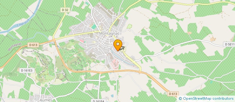 localisation de l'entreprise MONSIEUR BOGDAN GUSAK  MONTAGNAC