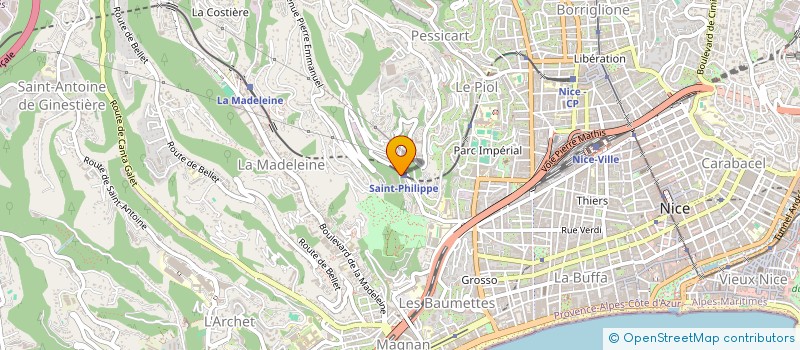 localisation de l'entreprise MONSIEUR BOGDAN-MIHAIL POROSNICU à NICE