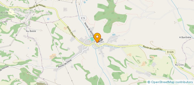 localisation de l'entreprise MONSIEUR BOGDAN NONON  PESSAN