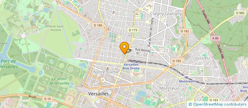localisation de l'entreprise MONSIEUR BOGDAN PAVLOVICI à VERSAILLES