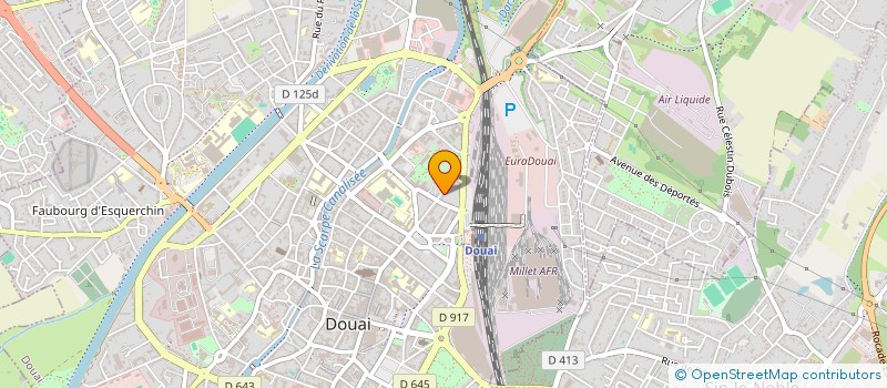 localisation de l'entreprise MONSIEUR BOGDAN RACEANU  DOUAI