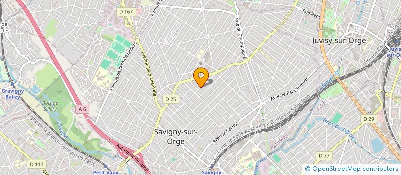 localisation de l'entreprise MONSIEUR BOGDAN RYSZ à SAVIGNY-SUR-ORGE