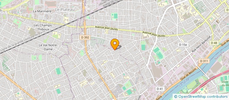 localisation de l'entreprise MONSIEUR BOGDAN SERBAN à BEZONS