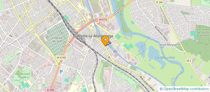 localisation de l'entreprise MONSIEUR BOGDAN STAN  JARVILLE-LA-MALGRANGE