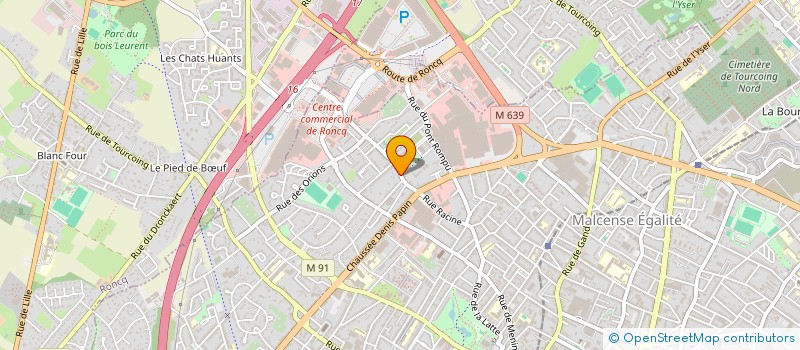 localisation de l'entreprise MONSIEUR BOGUSLAW MATUSIAK  TOURCOING