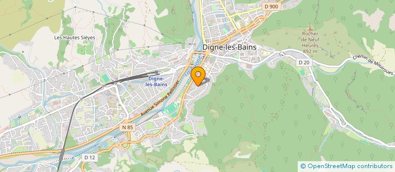 localisation de l'entreprise MONSIEUR BOH FOUSSENY CAMARA à DIGNE-LES-BAINS