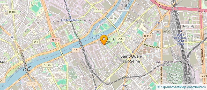 localisation de l'entreprise MONSIEUR BOHDAN PETRUSHCHAK à SAINT-OUEN-SUR-SEINE