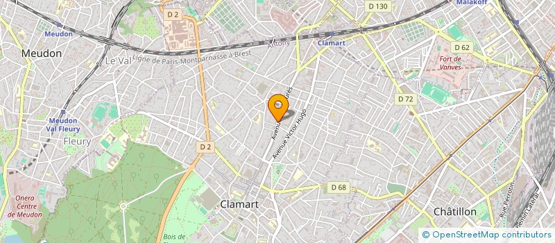 localisation de l'entreprise MONSIEUR BOI VU NGOC à CLAMART