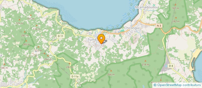 localisation de l'entreprise MONSIEUR BOINAHALIKINGA AMBDI à CHIRONGUI