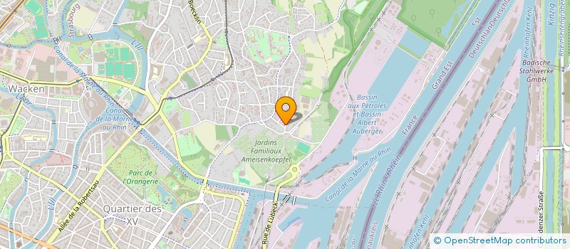 localisation de l'entreprise MONSIEUR BOJRN LOHRMANN à STRASBOURG