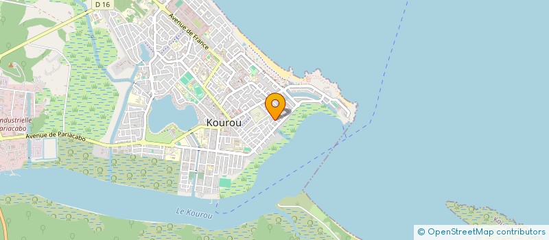 localisation de l'entreprise MONSIEUR BOKIO PIKIENTIO à KOUROU