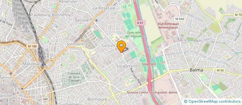 localisation de l'entreprise MONSIEUR BOKKOR ABU à TOULOUSE