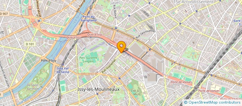 localisation de l'entreprise MONSIEUR BOKO NESTOR ANO à ISSY-LES-MOULINEAUX