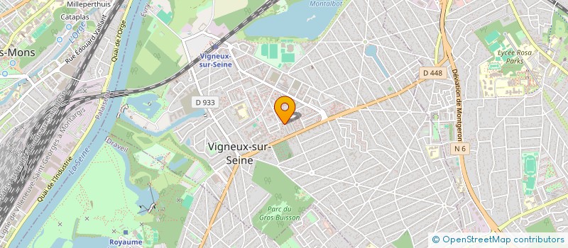 localisation de l'entreprise MONSIEUR BOKO ZOUZOUA à VIGNEUX-SUR-SEINE