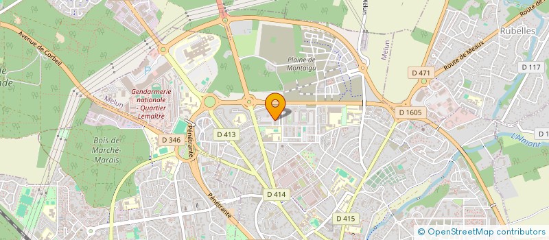 localisation de l'entreprise MONSIEUR BOKOTE MPOLO à MELUN