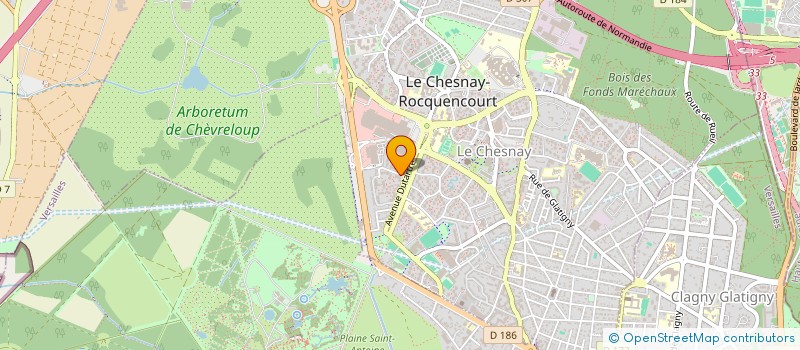 localisation de l'entreprise MONSIEUR BOLANLE OGEDENGBE à LE CHESNAY-ROCQUENCOURT