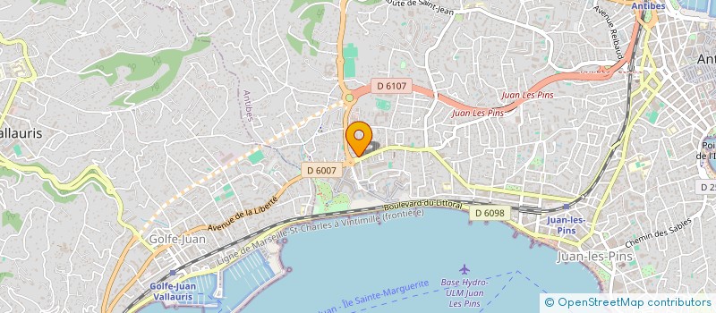 localisation de l'entreprise MONSIEUR BOLBOCEANU MIHAIL à ANTIBES