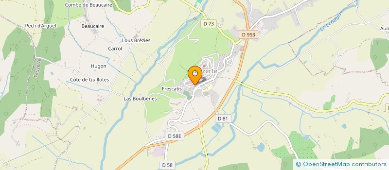 localisation de l'entreprise MONSIEUR BOLES WERNIUK à TREJOULS