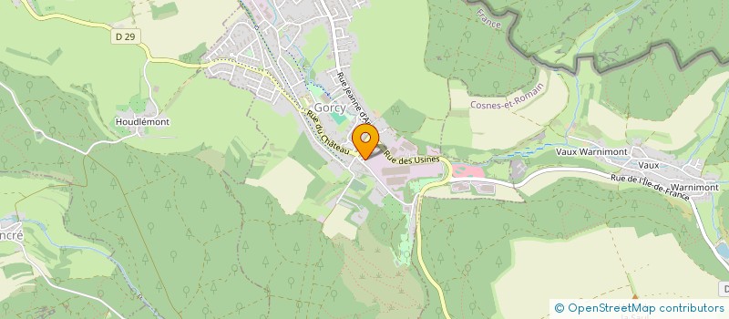 localisation de l'entreprise MONSIEUR BOLESLAW FRANCZYSYSYN  GORCY