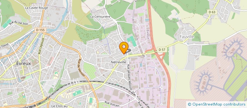 localisation de l'entreprise MONSIEUR BOMBANZA  MPUTU  EVREUX