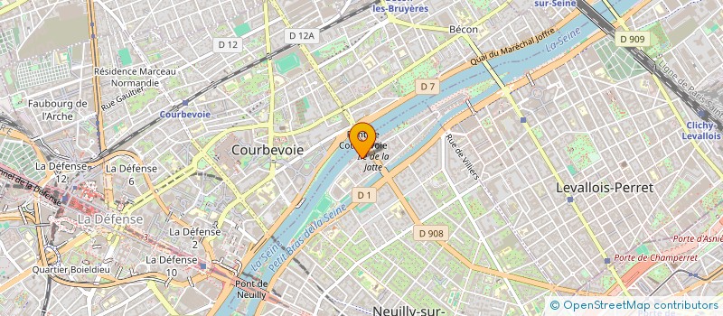 localisation de l'entreprise MONSIEUR BOMBO IKEKENGO à NEUILLY-SUR-SEINE