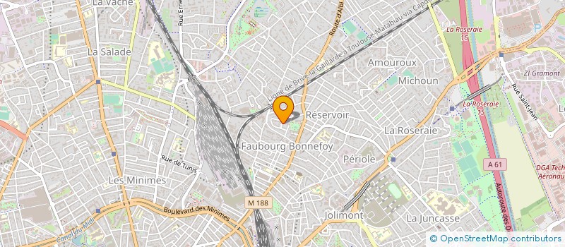 localisation de l'entreprise MONSIEUR BOMBO ILOKI  TOULOUSE