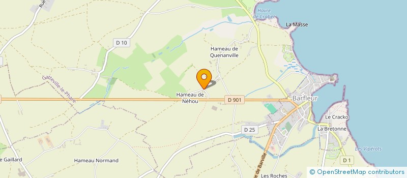 localisation de l'entreprise MONSIEUR BON LEHOT  GATTEVILLE-LE-PHARE