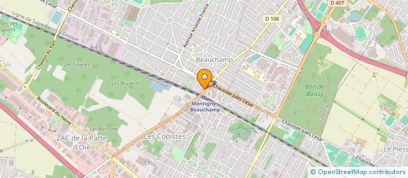 localisation de l'entreprise MONSIEUR BONARITH SOUM-BRUGEVIN à EAUBONNE