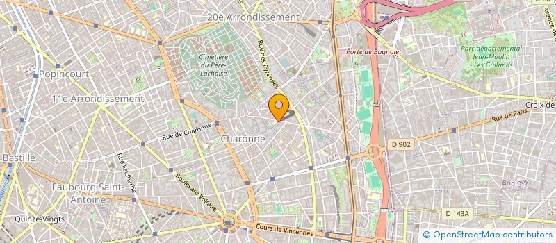 localisation de l'entreprise MONSIEUR BONAVENTURE KELL NGUEHA  PARIS