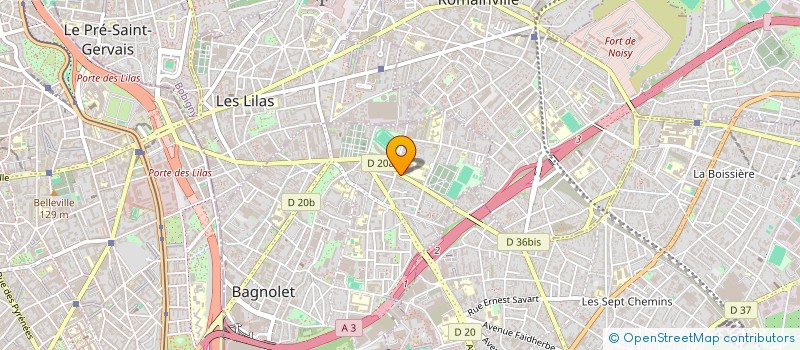 localisation de l'entreprise MONSIEUR BONAVENTURE TOUTON à BAGNOLET