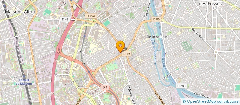 localisation de l'entreprise MONSIEUR BONG YOON à CRETEIL