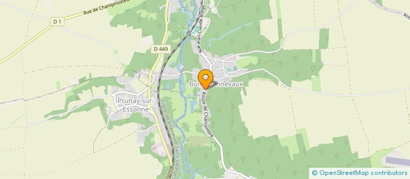 localisation de l'entreprise MONSIEUR BONGA BARCELO DE CARVALHO  BUNO-BONNEVAUX