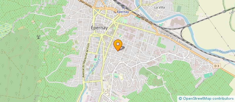 localisation de l'entreprise MONSIEUR BONGDAN KANCELARCZYK  EPERNAY