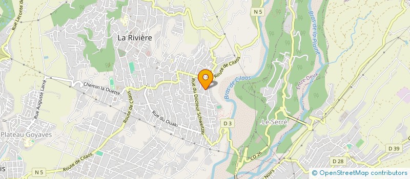 localisation de l'entreprise MONSIEUR BONIFACE BARDEUR  SAINT-LOUIS