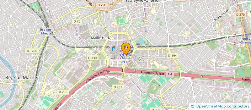 localisation de l'entreprise MONSIEUR BONIFACE BOUNOUNG FOUDA  NOISY-LE-GRAND