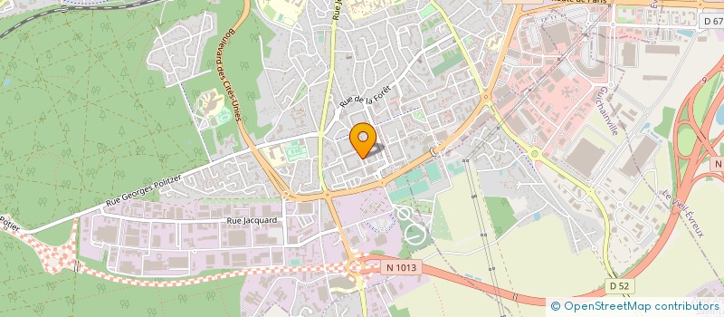 localisation de l'entreprise MONSIEUR BONIFACE SITOU à EVREUX