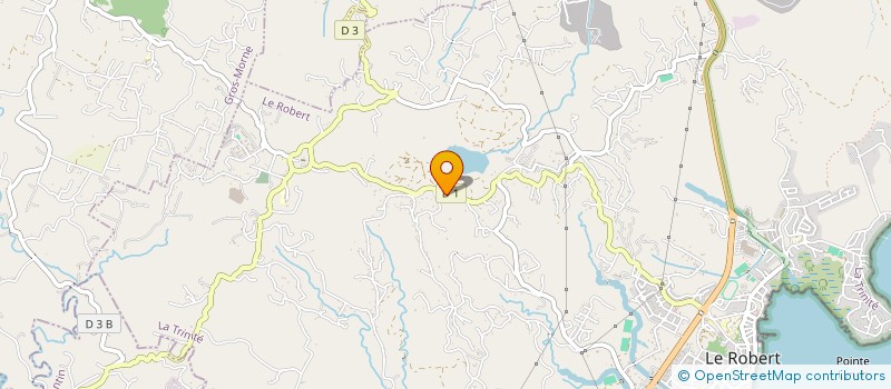 localisation de l'entreprise MONSIEUR BONIFACE THODIARD  LE ROBERT