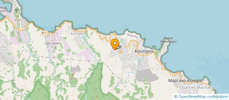 localisation de l'entreprise MONSIEUR BONNEAVENTURE RATOVOSON à KOUNGOU