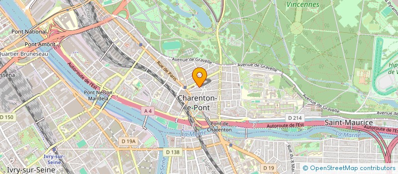 localisation de l'entreprise MONSIEUR BONNET STEPHANE  CHARENTON-LE-PONT