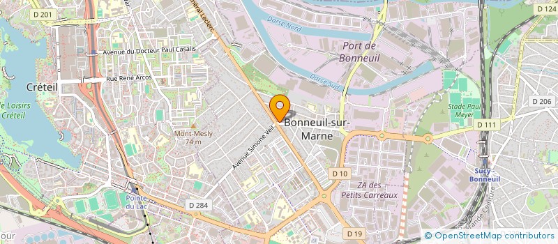 localisation de l'entreprise MONSIEUR BONNEUIL-SUR-MARNE SILOE  BONNEUIL-SUR-MARNE