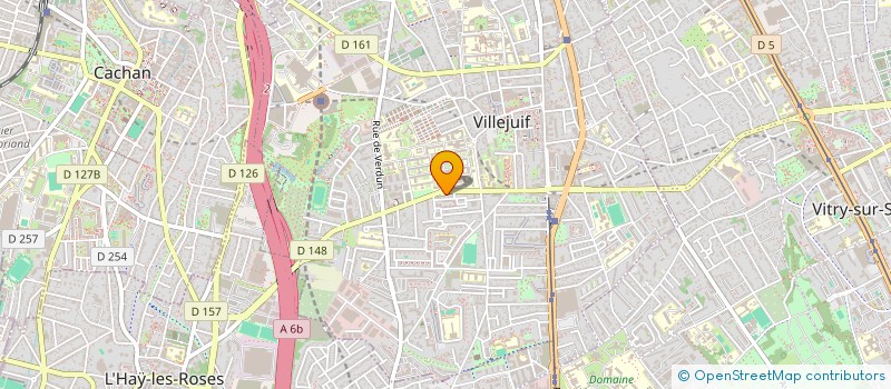 localisation de l'entreprise MONSIEUR BONOR SYLVESTRE  VILLEJUIF